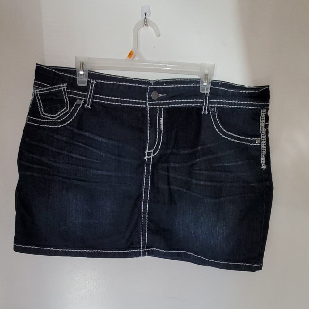 Maurice's Jean skirt
